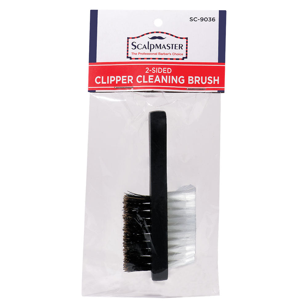 Scalpmaster 2-Sided Hair Clipper Cleaning Brush