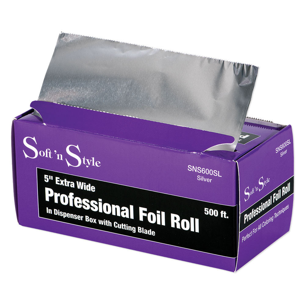 Soft 'N Style Extra Wide Professional Foil Roll - 5" x 500'